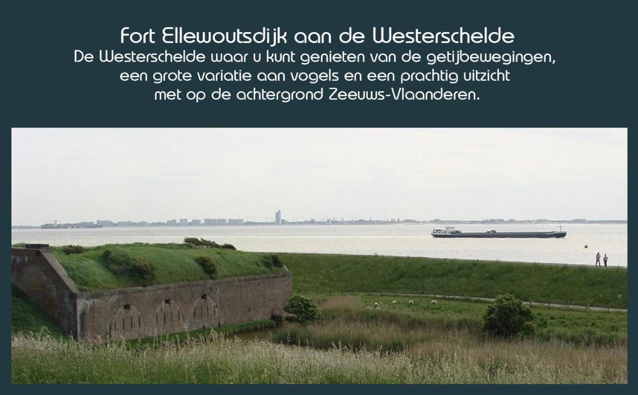 Vakantiewoning Deltahof Ellewoutsdijk Exterior foto